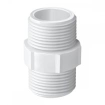 Nipel Branco Krona Rosca 1'' - Kit C/24 Pecas