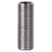 Nipel Corrido Latao Cromado Metais Rei 1/2'' - 5Cm