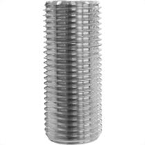 Nipel Corrido Latao Cromado Metais Rei 1/2'' - 5Cm Nipel Corrido Latao Cromado Metais Rei 1/2'' - 5Cm