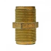 Nipel Metal Amarelo Garden 3/4''X3/4''