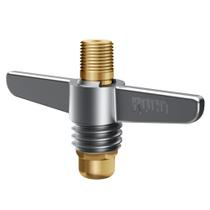 Niple Borboleta Gás P13 5/8” UNC X 1/8” NPT (M) Ref. 1237 - Roco Niple Borboleta Gás P13 5/8” UNC X 1/8” NPT (M) Ref. 1237 - Roco