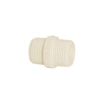Niple Branco Amanco Rosca/Rosca 1'' X 1'' 10200/11756 - Kit C/24