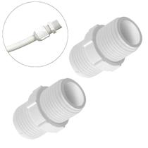 Niple Conexão Duplo 1/2 X 1/2 Pvc Linha Roscável 02 Un