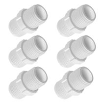 Niple Conexão Duplo 1/2 X 1/2 Pvc Linha Roscável 06 Un