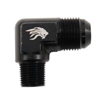 Niple Cotovelo Alumínio 3/8NPT x 10AN - Cód.7801 Niple Cotovelo Alumínio 3/8NPT x 10AN - Cód.7801