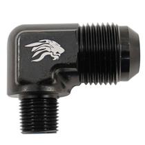 Niple Cotovelo Alumínio 3/8NPT x 12AN - Cód.7802 Niple Cotovelo Alumínio 3/8NPT x 12AN - Cód.7802