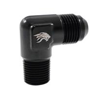 Niple Cotovelo Alumínio 3/8NPT x 8AN - Cód.7800 Niple Cotovelo Alumínio 3/8NPT x 8AN - Cód.7800