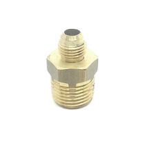 Niple De Redução Adaptador 1/2 Npt X 5/16 Sae Porca Cobre Niple De Redução Adaptador 1/2 Npt X 5/16 Sae Porca Cobre