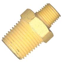 Niple de Redução Lubefer 1/2 x 1/4 Rosca Macho Aço Niple de Redução Lubefer 1/2 x 1/4 Rosca Macho Aço