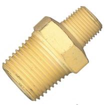 Niple de Redução Lubefer 3/8 x 1/8 Rosca Macho Aço Niple de Redução Lubefer 3/8 x 1/8 Rosca Macho Aço