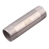 Niple de Tubo DERPIPE 1" NPT Macho 10 cm Aço Inoxidável Niple de Tubo DERPIPE 1" NPT Macho 10 cm Aço Inoxidável