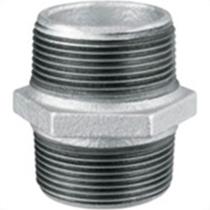 Niple Duplo Ferro Galvonizado Tupy E 1