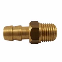 Niple Espigão Fixo Macho 1/4NPT x 3/8" - Cód.1500