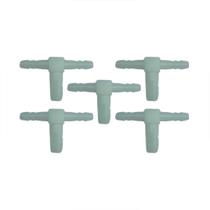 Niple / Espigão Plástico Tee 1,6 (2X) X 3,3 Mm - 5 Pçs