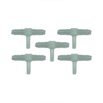 Niple / Espigão Plástico Tee 3,3 (2X) X 1,6 Mm - 5 Pçs Niple / Espigão Plástico Tee 3,3 (2X) X 1,6 Mm - 5 Pçs