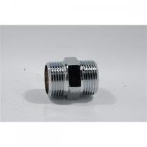Niple Latao Cromado Metais Rei 3/4X3/4 10062 - Kit C/6 Niple Latao Cromado Metais Rei 3/4X3/4 10062 - Kit C/6