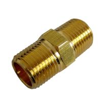 Niple Latão Rosca De 3/4'' Dourado Cromado 127 - Mk Metais