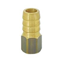Niple para Mangueira Latão 1/8" NPT Fêmea x 3/8" BM