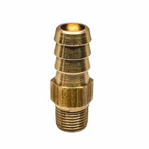 Niple para Mangueira Latão 1/8" NPT Macho x 3/8" BM