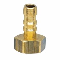 Niple para Mangueira Latão 3/4" NPT Fêmea x 3/8" BM