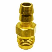 Niple para Mangueira Latão 3/8" SAE Macho x 3/8" BM Niple para Mangueira Latão 3/8" SAE Macho x 3/8" BM