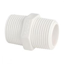 Niple Plastilit Rr 1/2 X 1/2 Branco - Kit C/50 Unidades