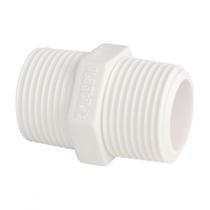 Niple Plastilit Rr 3/4 X 3/4 Branco - Kit C/50 Unidades