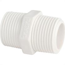 Niple Plastilit Rr 3/4 X 3/4 Branco - Kit C/50 Unidades Niple Plastilit Rr 3/4 X 3/4 Branco - Kit C/50 Unidades