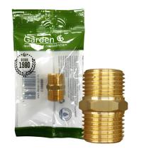 Niple Reto Com Rosca Bsp 11603E 1/2 X 1/2 Garden