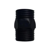 Niple Rosca 1/2x1/2 Metal Black/preto