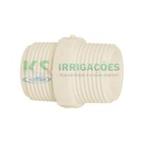 Niple rosca dupla 1/2" c/20 und - Amanco