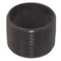 Niple roscado Valterra T3508 em ABS 7,6 cm x 20 cm preto Niple roscado Valterra T3508 em ABS 7,6 cm x 20 cm preto