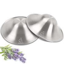 Nipple Shields Boboduck Nursing Newborn 999 Silver, tamanho grande