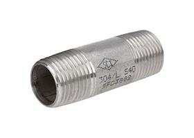 Nipple Smith Cooper em aço inoxidável 304 1x3cm MPT 1 pacote 1 Nipple Smith Cooper em aço inoxidável 304 1x3cm MPT 1 pacote 1