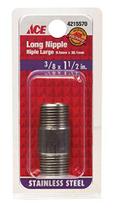 Nipple Smith Cooper SS 3/8" x 4 cm Inox 304 Nipple Smith Cooper SS 3/8" x 4 cm Inox 304