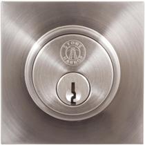 Níquel acetinado de grau 3 de hardware Deadbolt Stone Harbor KW