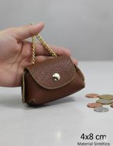 Niqueleira Porta Moedas em material sintético