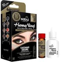 Niraj Henna Sobrancelha Castanho Escuro 4g