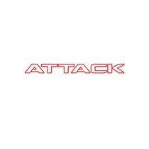 Nissan Frontier Attack Emblema Tampa Traseira Genuíno