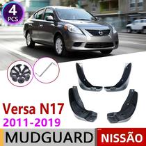 Nissan Versa Sedan Latio Sunny Almera N17 2011-2019 Acessórios Para Pára-lamas