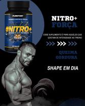 Nitro+ I Pré-treino I Energia, Foco, Concentração I 60 cápsulas