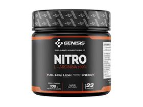 Nitro l-arginina powder - 100g - GENISIS NUTRITION