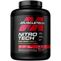 Nitro Tech 100% Whey Gold (2,51Kg) - Sabor Double Rich Chocolate, Muscle Tech - Whey Protein