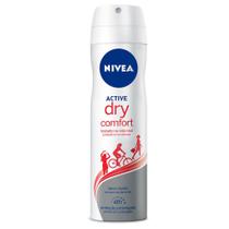 Nivea active desodorante aerossol dry comfort com 150ml - BEIERSDORF