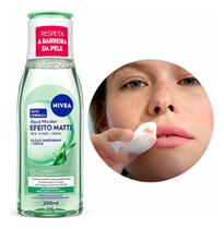 Nivea Água Micelar Efeito Matte 200ml Face Olhos Lábios Nivea Água Micelar Efeito Matte 200ml Face Olhos Lábios