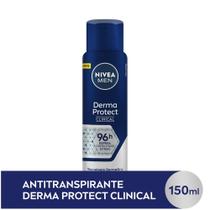 NIVEA Antitranspirante Derma Protect Clinical Masculino 150ml