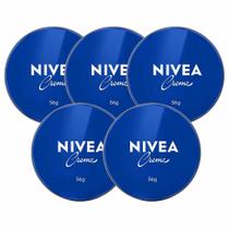 NIVEA Creme Hidratante Lata Kit com 5 Unidades