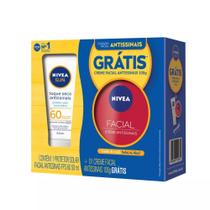 Nivea Cuidados Faciais Kit Creme Antissinais + Protetor solar facial