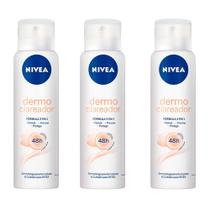 NIVEA Dermo Clareador Kit 3 Desodorantes Aerossol