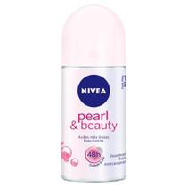 Nivea desodorante roll-on feminino pearl beauty com 50ml - BEIERSDORF